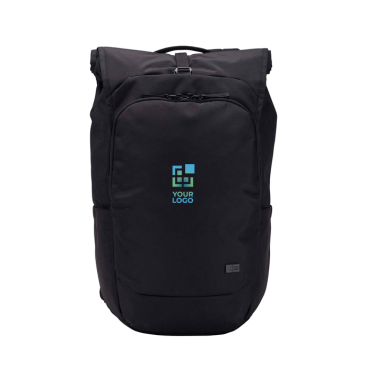 Uitschuifbare laptoprugzak van polyester met rolsluiting 17''