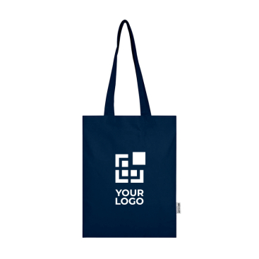Stevige tote bag met schouderhengsels 30 cm 180 g/m²