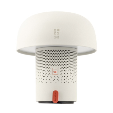 Luidspreker van staal en kunststof met dimbare LED-lamp Kooduu 10W