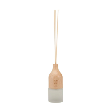 Aromadiffuser met stokjes en houteffect, ideaal voor thuis 30 ml