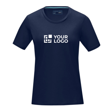 Katoenen dames T-shirt 160 g/m2 Elevate NXT marineblauw