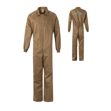 Werkoverall van katoen en polyester met rits 200 g/m² Velilla