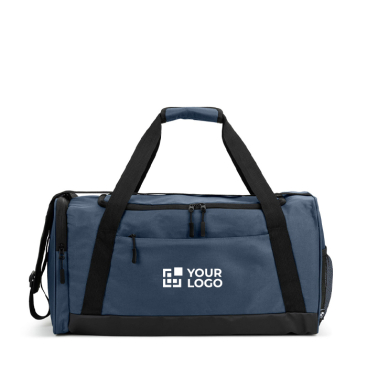 Sporttas van gerecycled polyester met ruim compartiment 37L