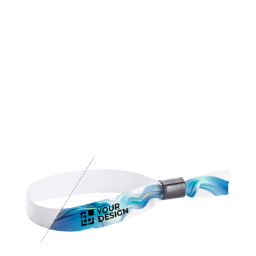 Polyster lanyard polsbandje met veiligheidsluiting voor sublimatie
