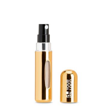 Navulbare parfumverstuiver van aluminium met venster 5ml