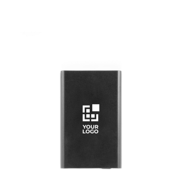 Eco-vriendelijke magnetische powerbank. draadloos opladen 5.000 mAh
