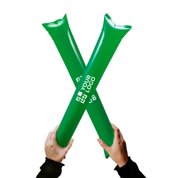 Opblaasbare plastic klapstokken in verschillende kleuren voor events