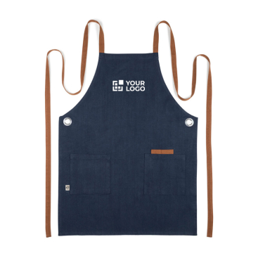 Eco schort met 3 multifunctionele zakken en gekruiste banden 220 g/m²