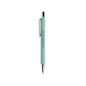 Ergonomische pen met driehoekige body en soft-touch afwerking