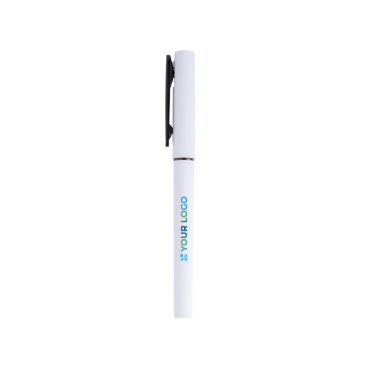 Eco rollerpen met soft-touch body en soepel schrijven, zwarte inkt