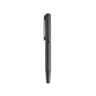 Metalen rollerpen met gegraveerde dop en slanke elegante clip