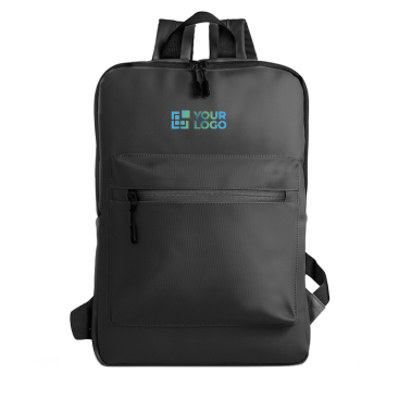 PU lederen rugzak met slank design en elegante afwerking 15,6''