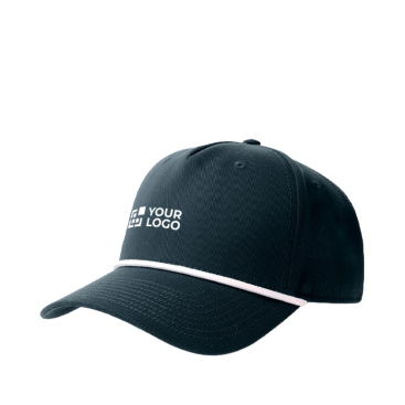 5-panel baseball pet met snapbacksluiting