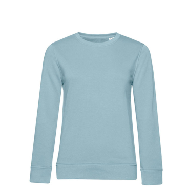 Sweatshirt voor dames met lange mouwen van katoen 280 g/m² B&C