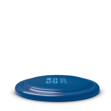 Klassieke unicolor plastic frisbee bedrukken met logo