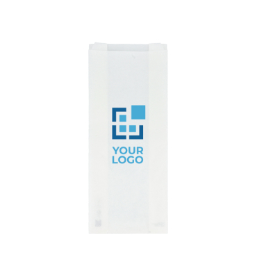 Ecologisch en stevig papieren zakje voor voedsel 14 x 6 x 27 cm