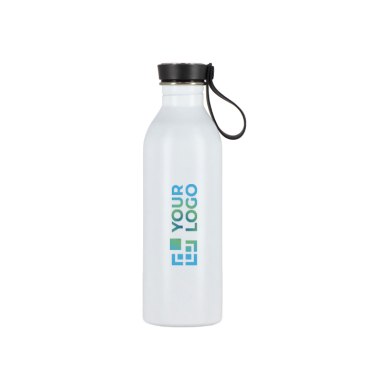 RVS fles met siliconen draaglus in de dop 500 ml