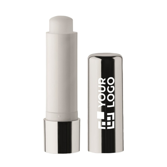 Lippenbalsem in metallook stick met logo