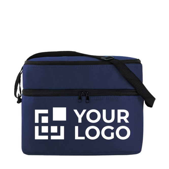 Promotie koeltas voor publiciteit kleur blauw