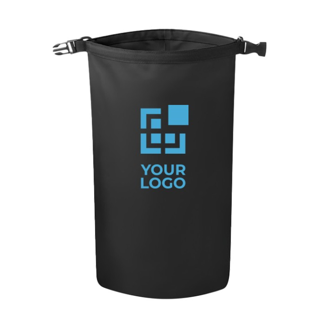 Te bedrukken tas met schouderband kleur zwart
