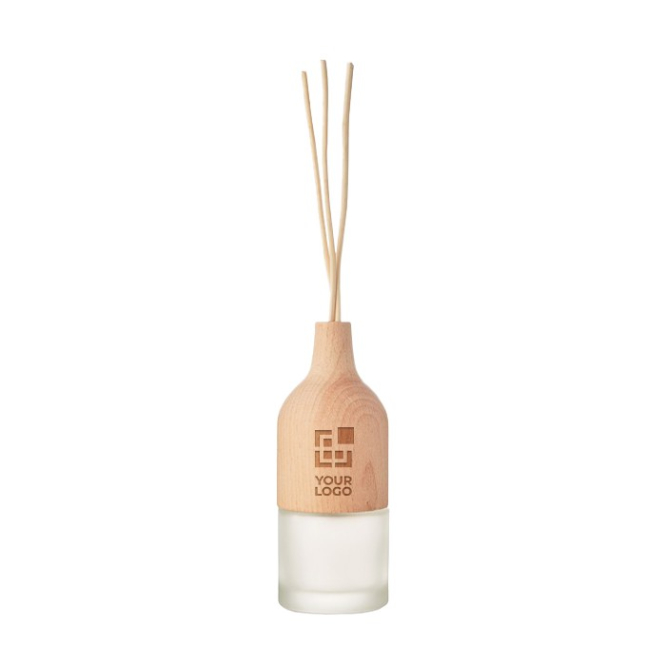 Diffuser met geurstokjes voor reclame kleur hout