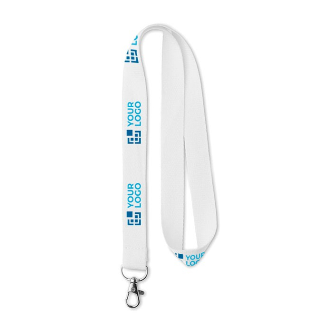 Keycords bedrukt bamboe ecologisch met logo