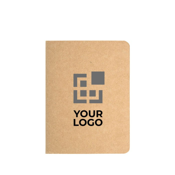 Notitieboekje met logo en 30 blanco blaadjes