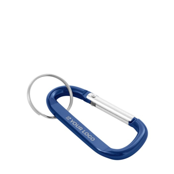 Sleutelhanger met logo en musketonhaak