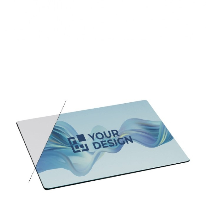 Muismat recycled bedrukken met logo weergave met jouw bedrukking