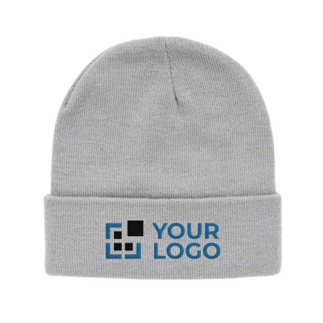Eco cap met logo van Polylana®-garen  kleur lichtgrijs