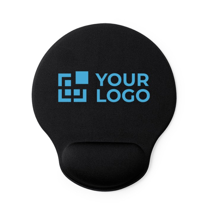 Ergonomische muismat bedrukken kleur blauw