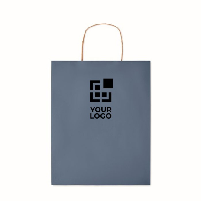 Middelgrote tas van gerecycled papier