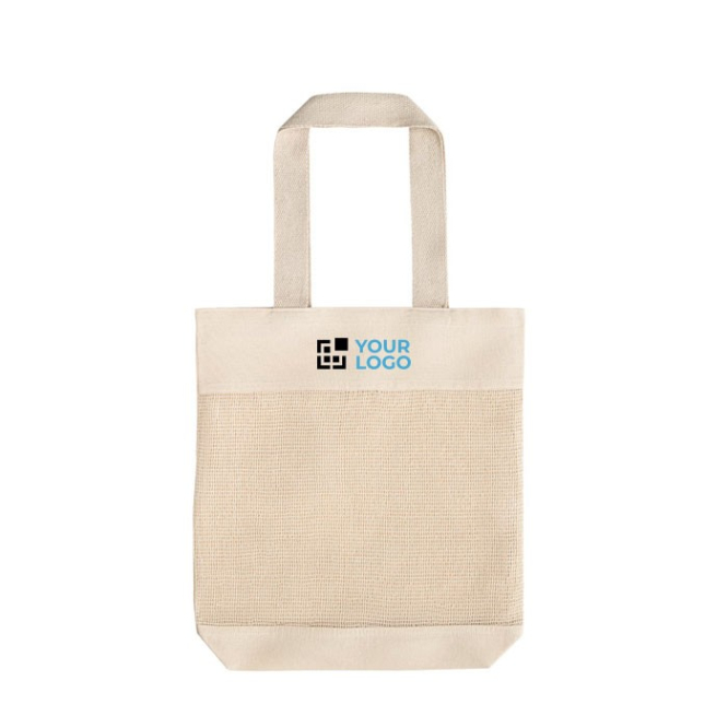 Katoenen tas bedrukt met logo, 180 g/m2 weergave met jouw bedrukking
