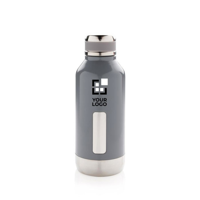 Opvallende thermische fles met logo