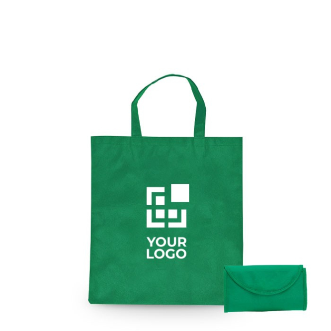 non-woven opvouwbare tasjes bedrukken kleur zwart