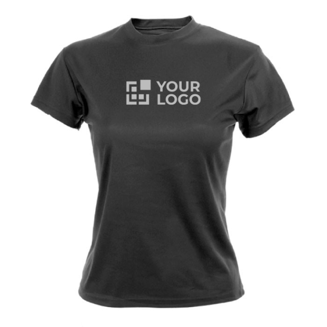 Sportieve T-shirts met logo, 135 g/m2 weergave met jouw bedrukking