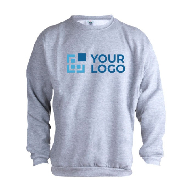 Gepersonaliseerde sweater, 280 g/m2 weergave met jouw bedrukking