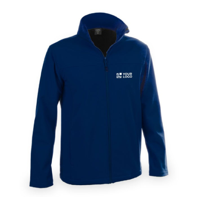 Felgekleurde jassen met logo, 300 g/m2 weergave met jouw bedrukking
