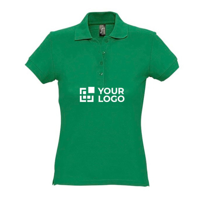 Bedrukt poloshirt voor vrouwen, 170 g/m2 weergave met jouw bedrukking