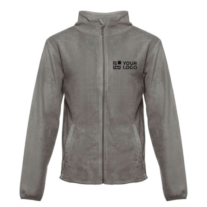 Fleece vesten bedrukken, 260 g/m2 weergave met jouw bedrukking