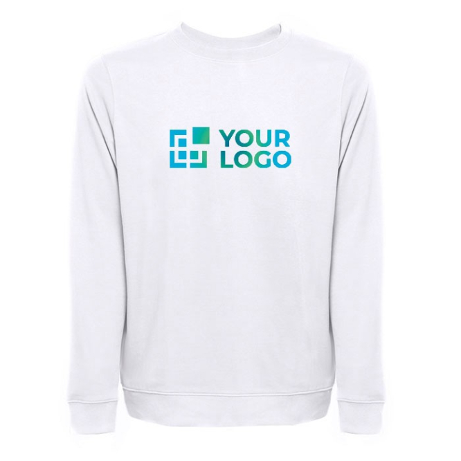 Sweatshirt van Italiaans fleece 240 g/m2 weergave met jouw bedrukking