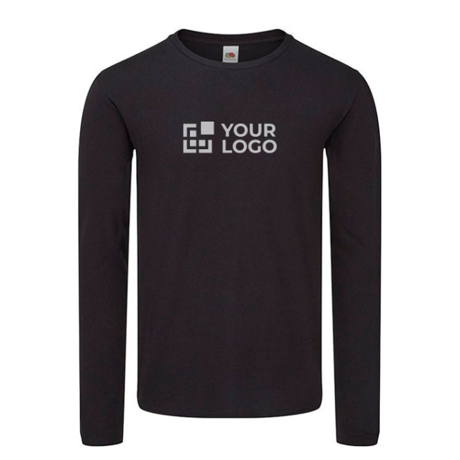 T-shirt van gekamd katoen 150 g/m2 weergave met jouw bedrukking