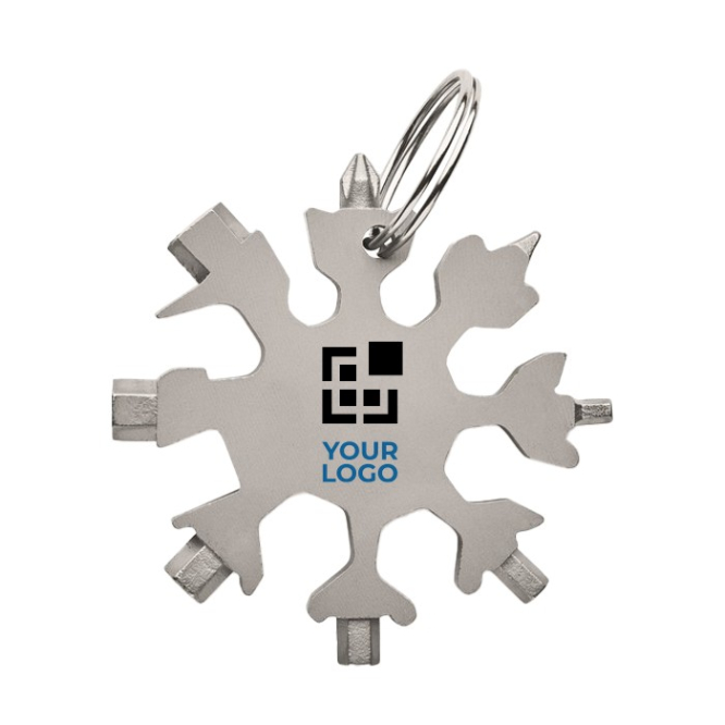 Sneeuwvlokvormige multitool voor reclame
