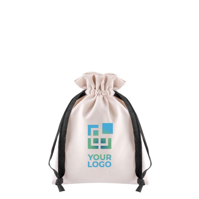Kleine tas met bedrukt logo