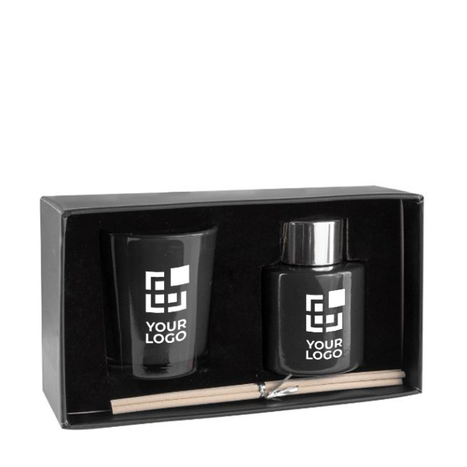 50ml diffuser set en geurende Kaars