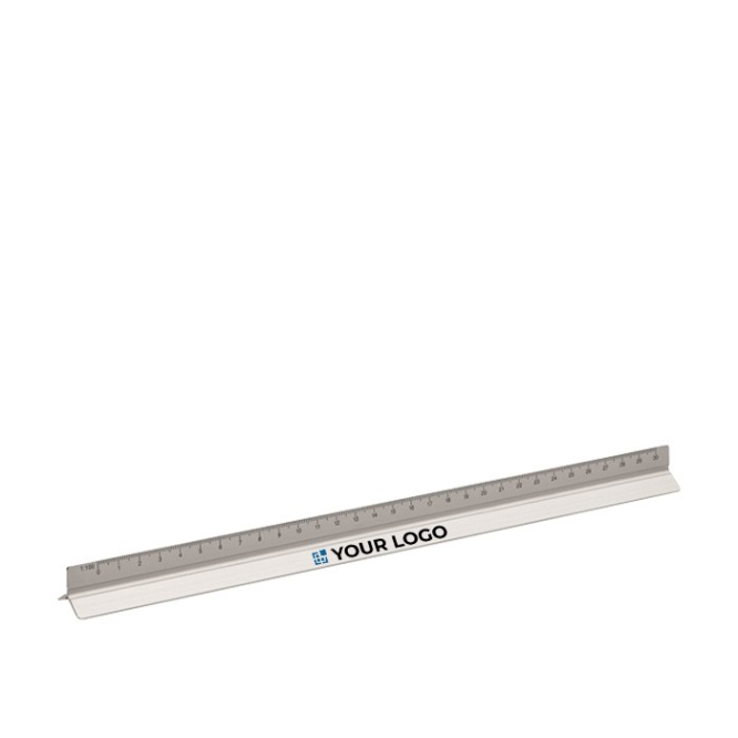 Aluminium architectenliniaal van 30 cm