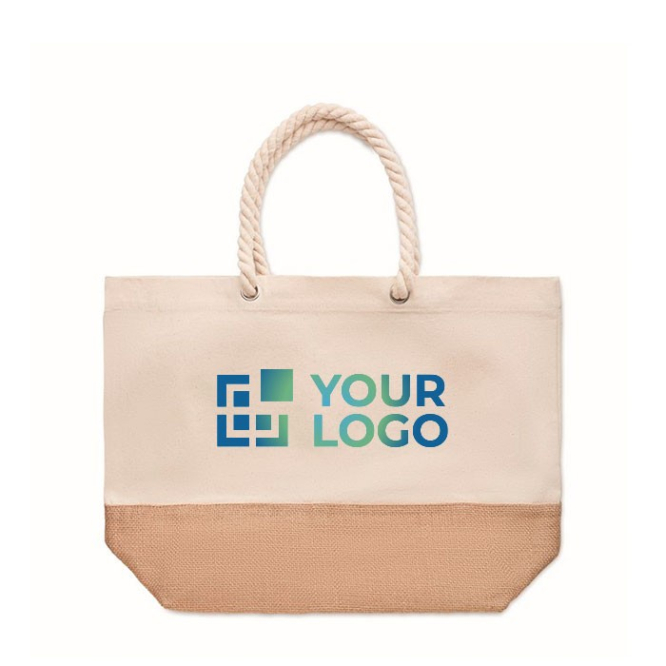 Canvas tas met koordhengsels 280 g/m2
