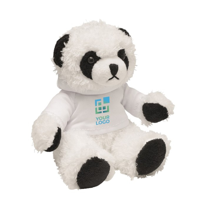 Panda-teddybeer met sweater
