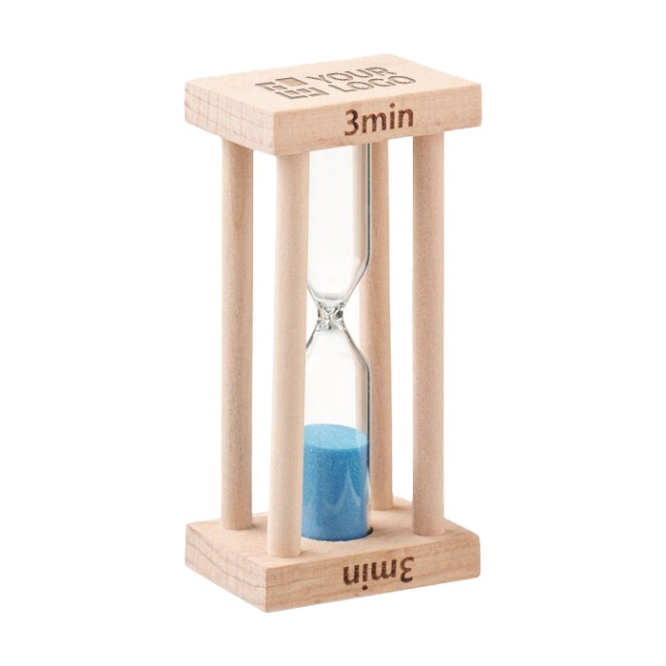 Zandloper van hout