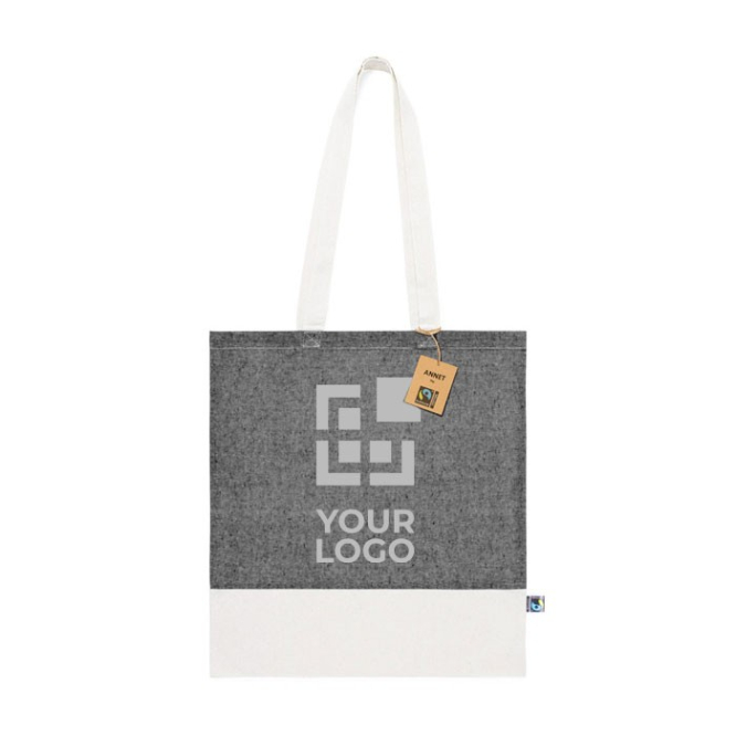 Fairtrade katoenen tas 140 g m2 Vanaf 1 12